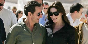 LUXOR : Pdt Sarkozy and Carla Bruni
